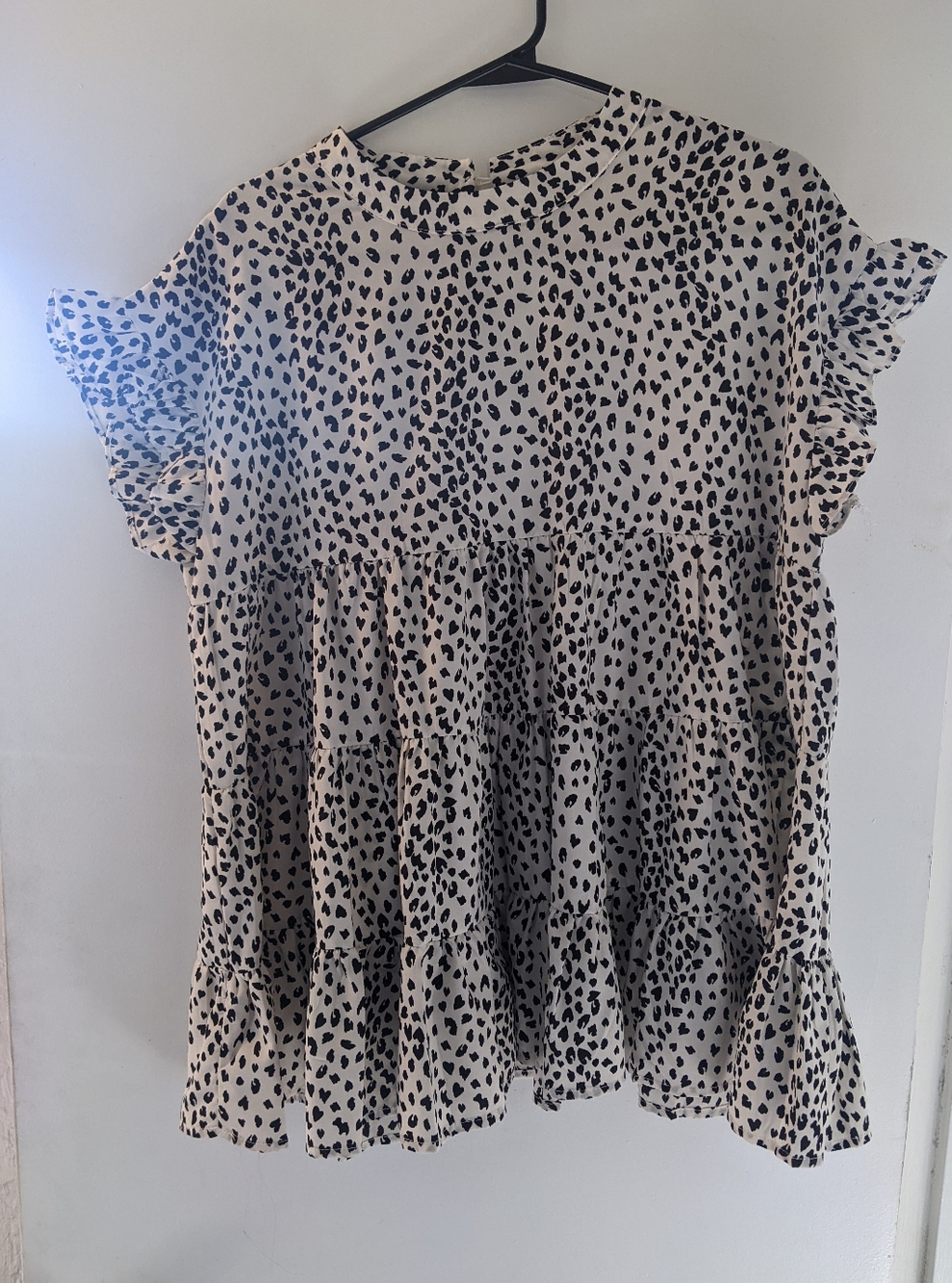 Flutter Sleeve Blouse